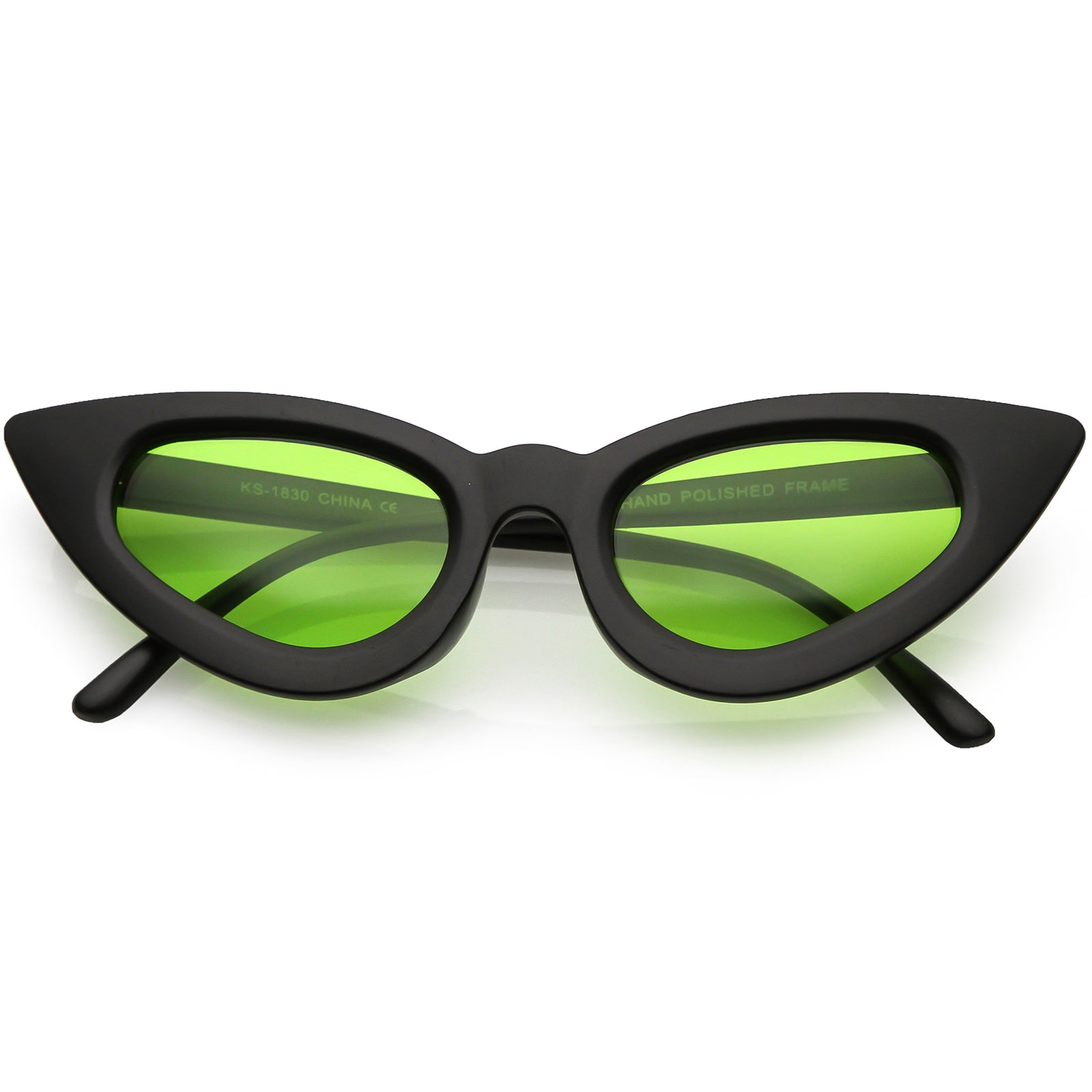 Matte Black / Green