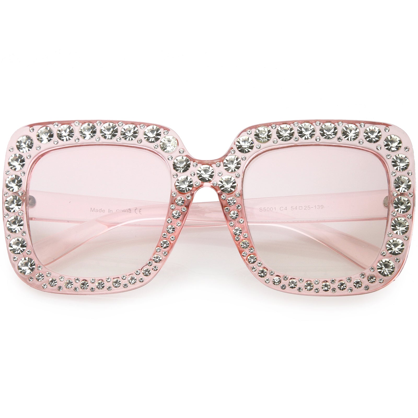 Ariana II Square Sunglasses, Sage Crystal & G15 Gradient