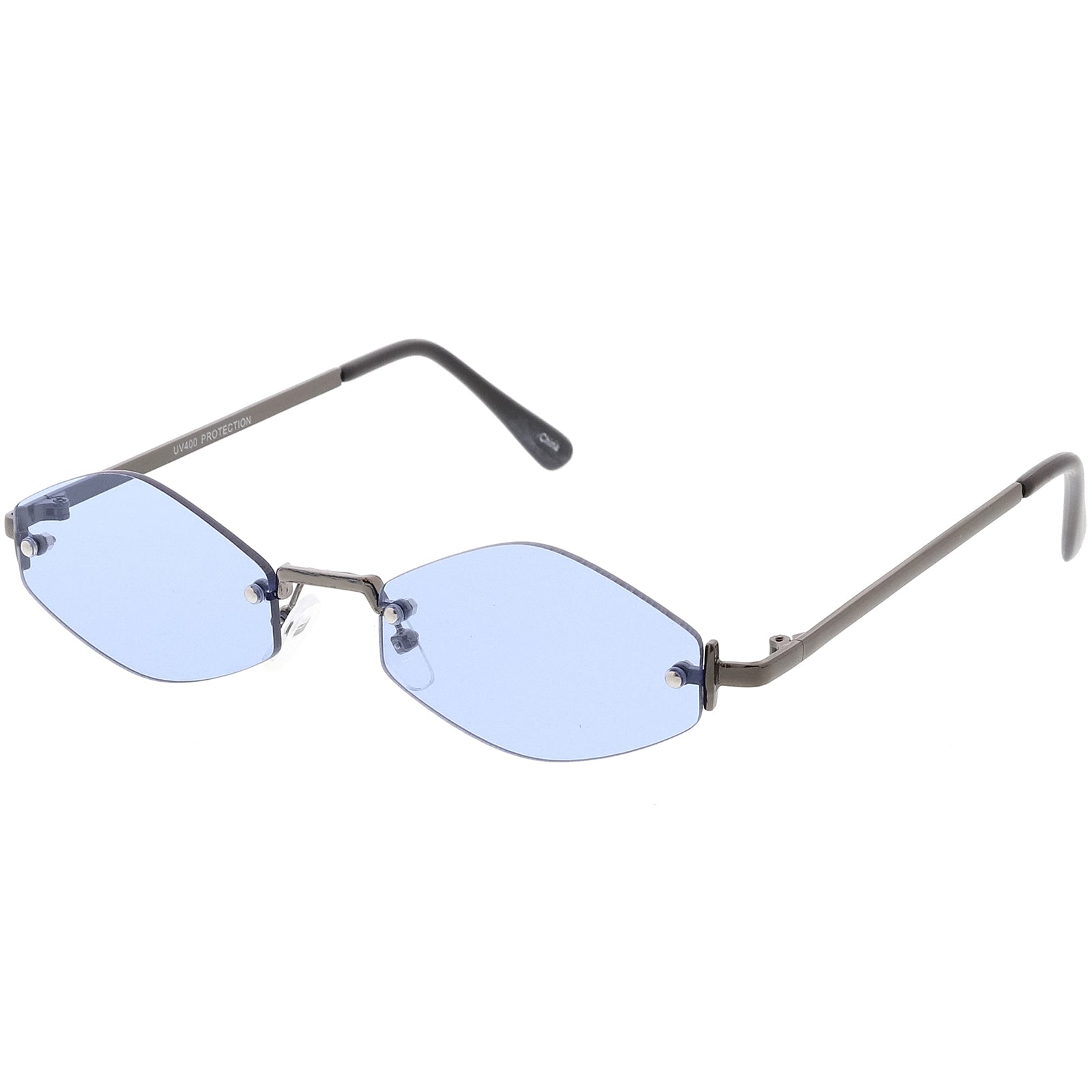 Gunmetal / Blue