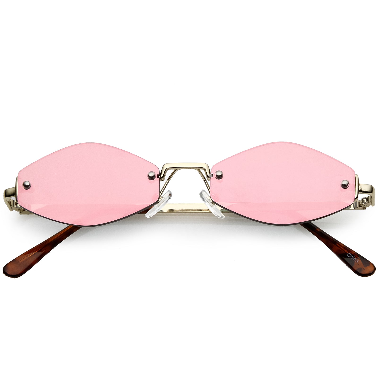 Gold Pink Mirror