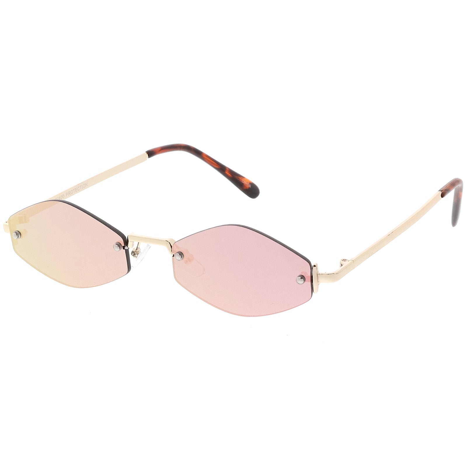 Gold Pink Mirror