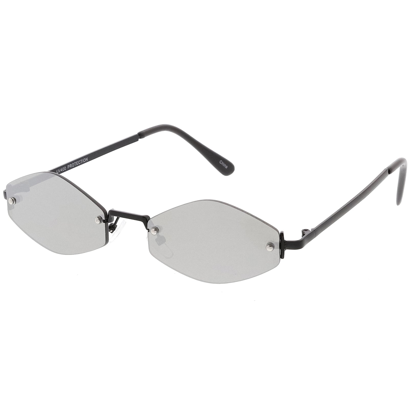 Black / Silver Mirror
