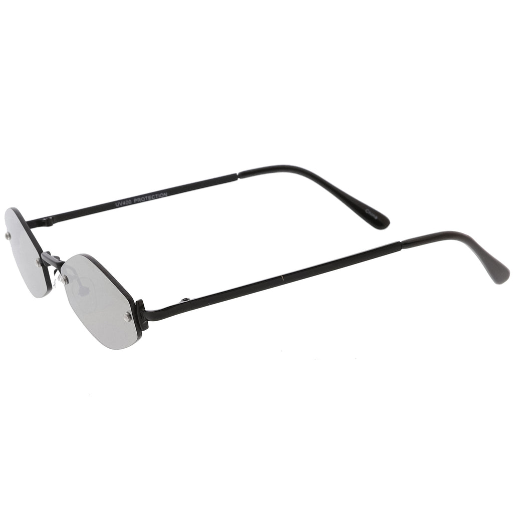 Black / Silver Mirror