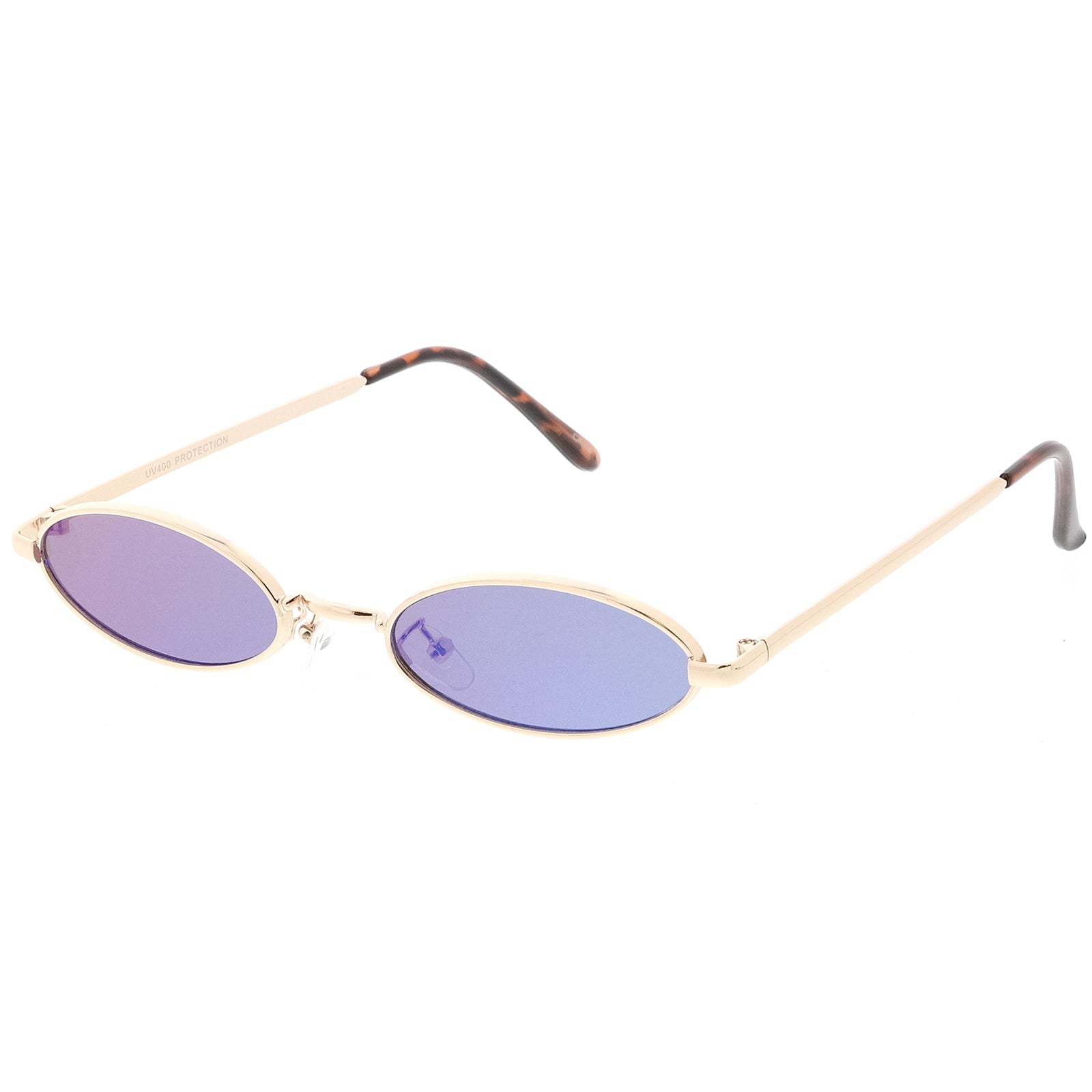 Gold / Blue Mirror