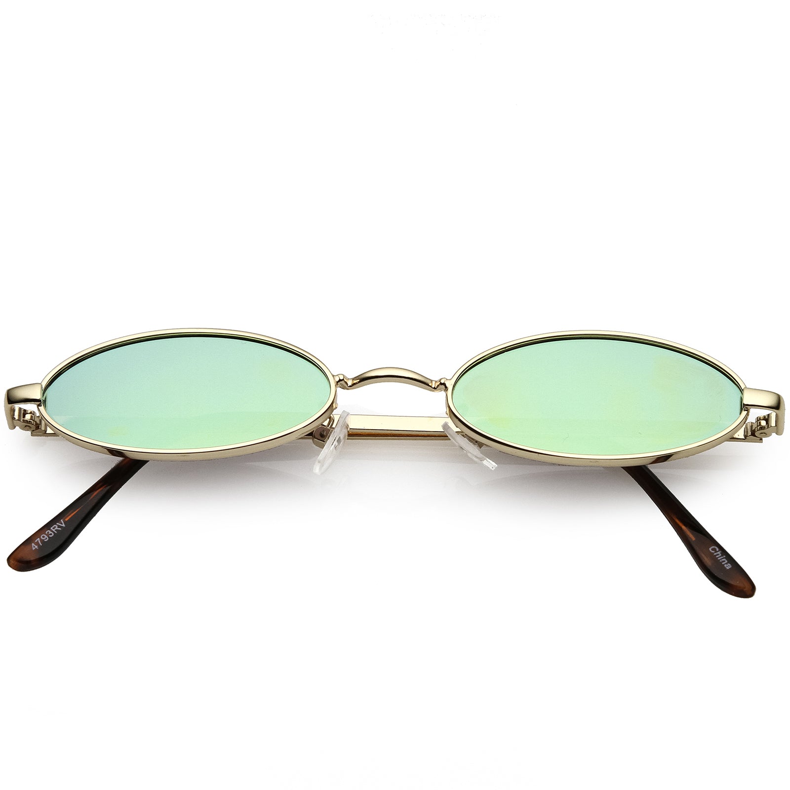 Gold / Green Mirror