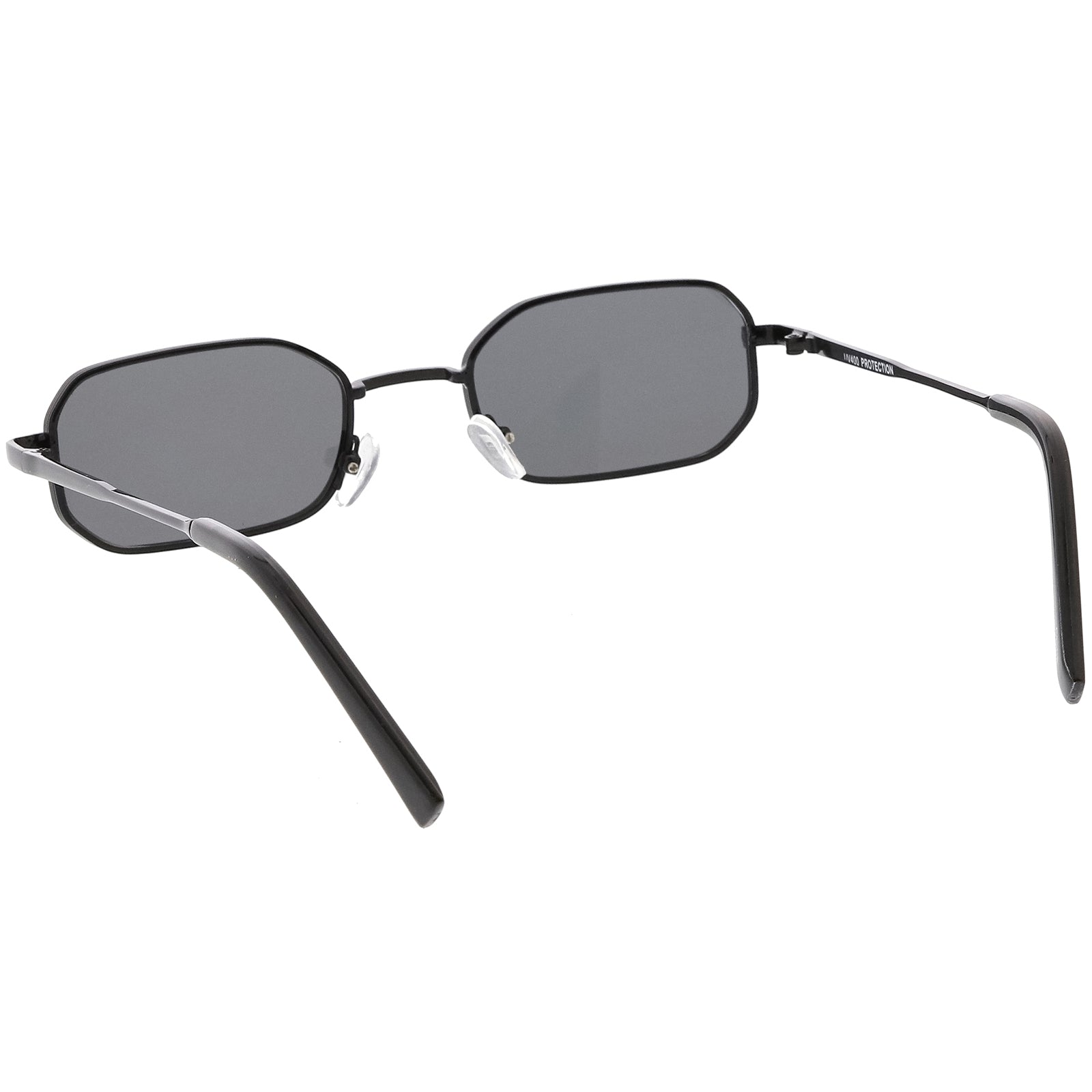 Indescratchables Uni-sex Grip Tan Modern Rectangle Sunglasses