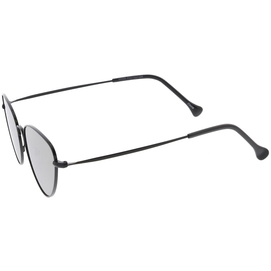 Black / Silver Mirror