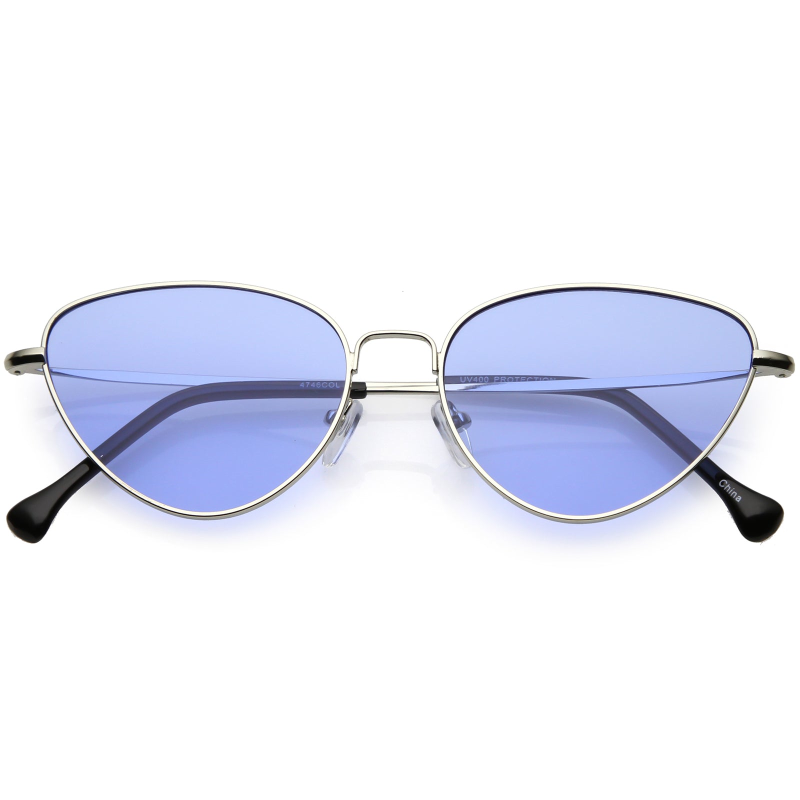 Silver / Blue