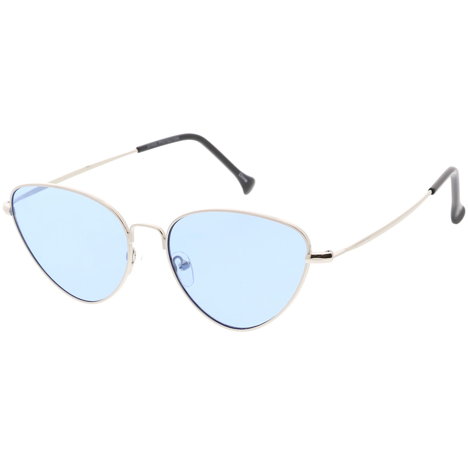 Silver / Blue