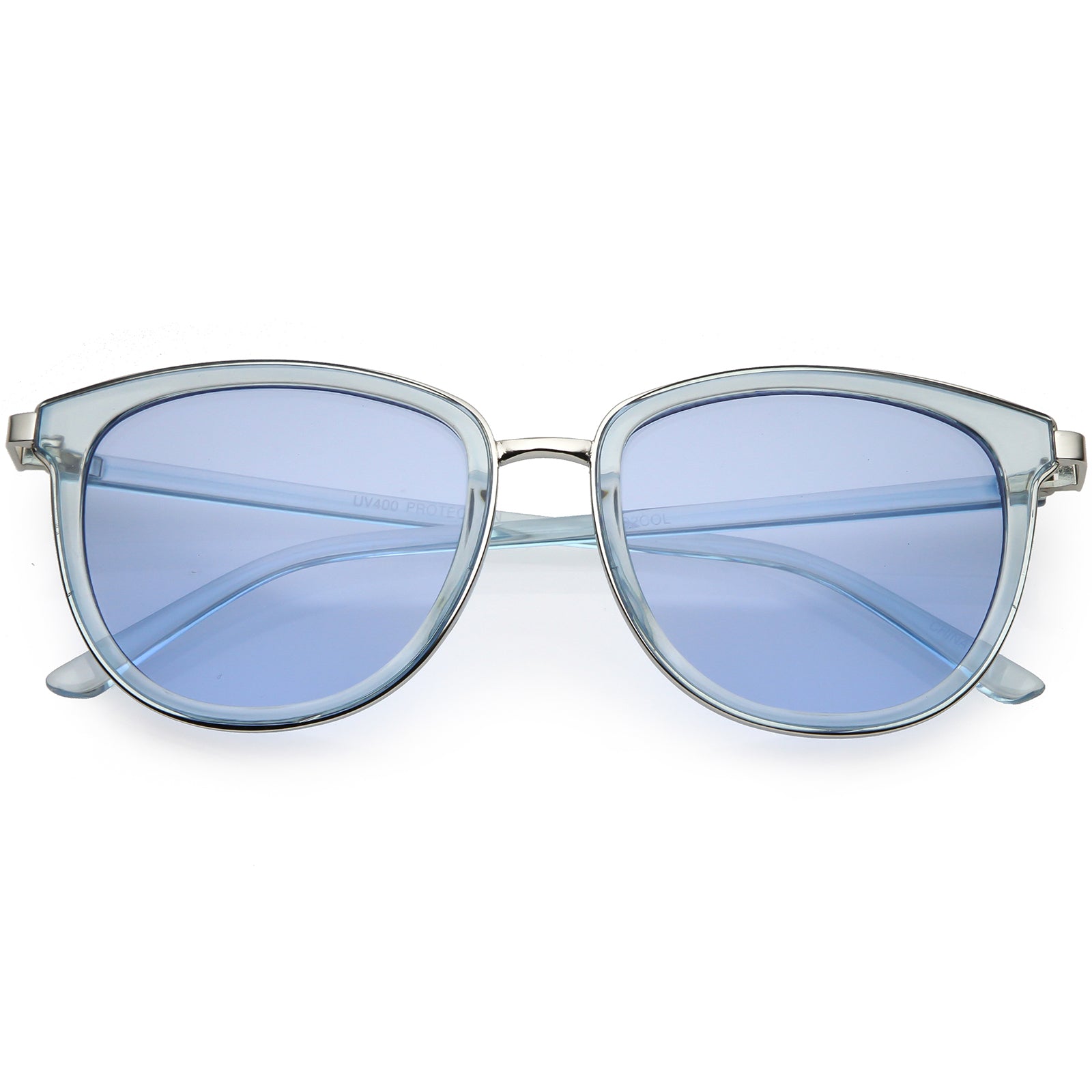 Silver / Blue