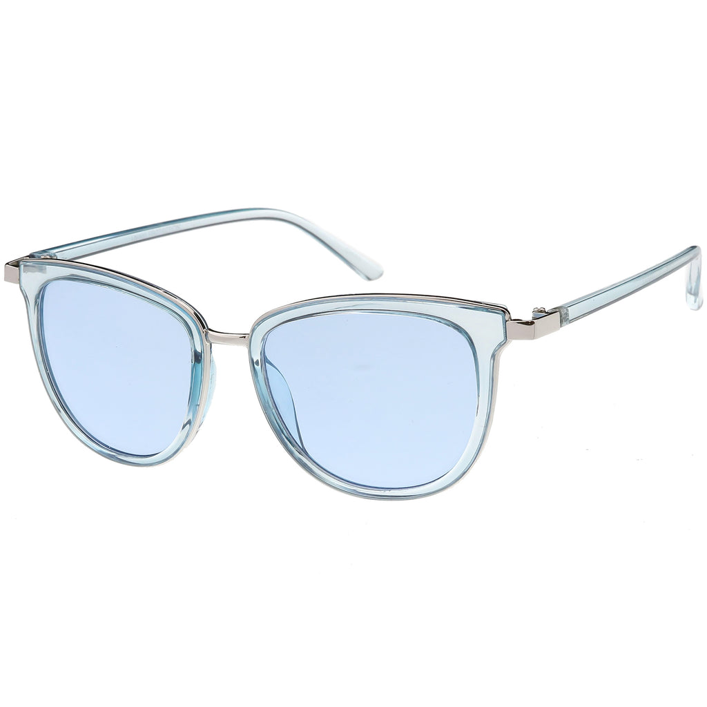 Silver / Blue