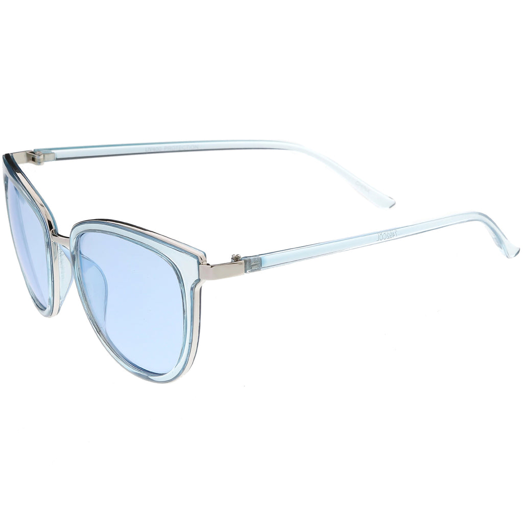 Silver / Blue
