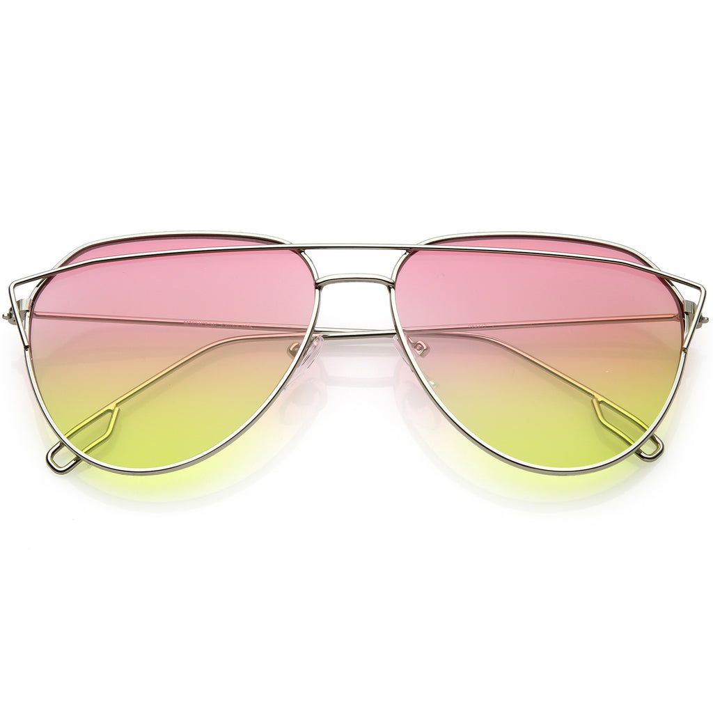 Silver / Pink Yellow