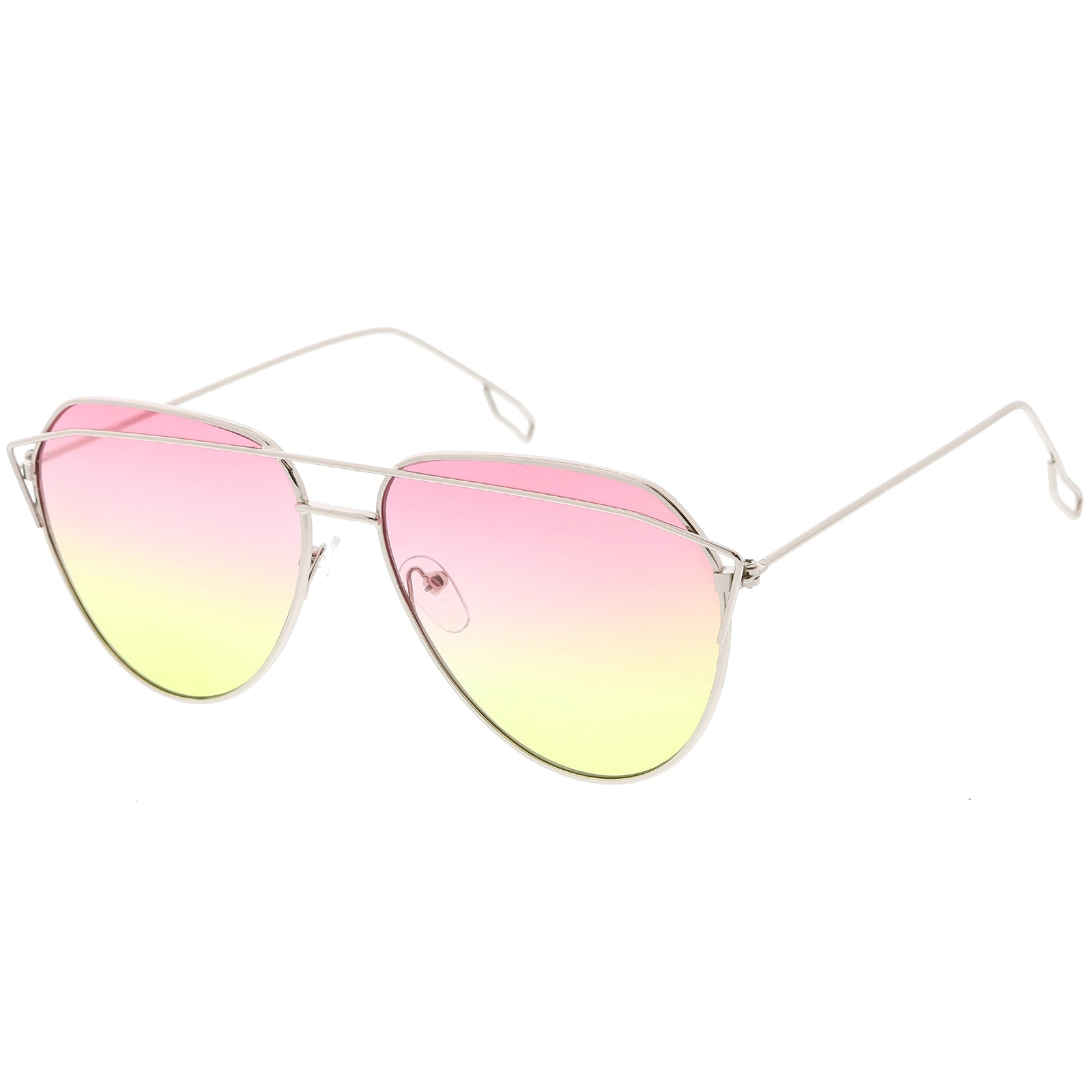 Silver / Pink Yellow