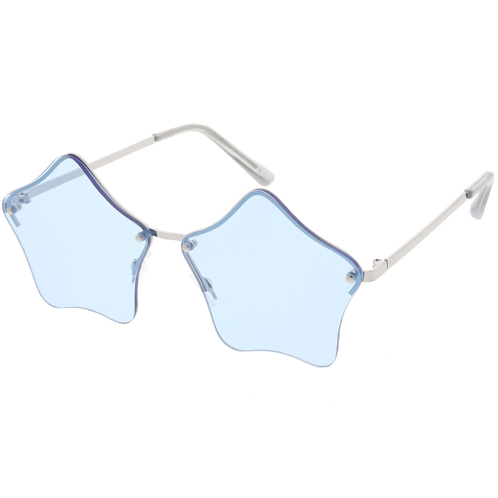 Silver / Blue