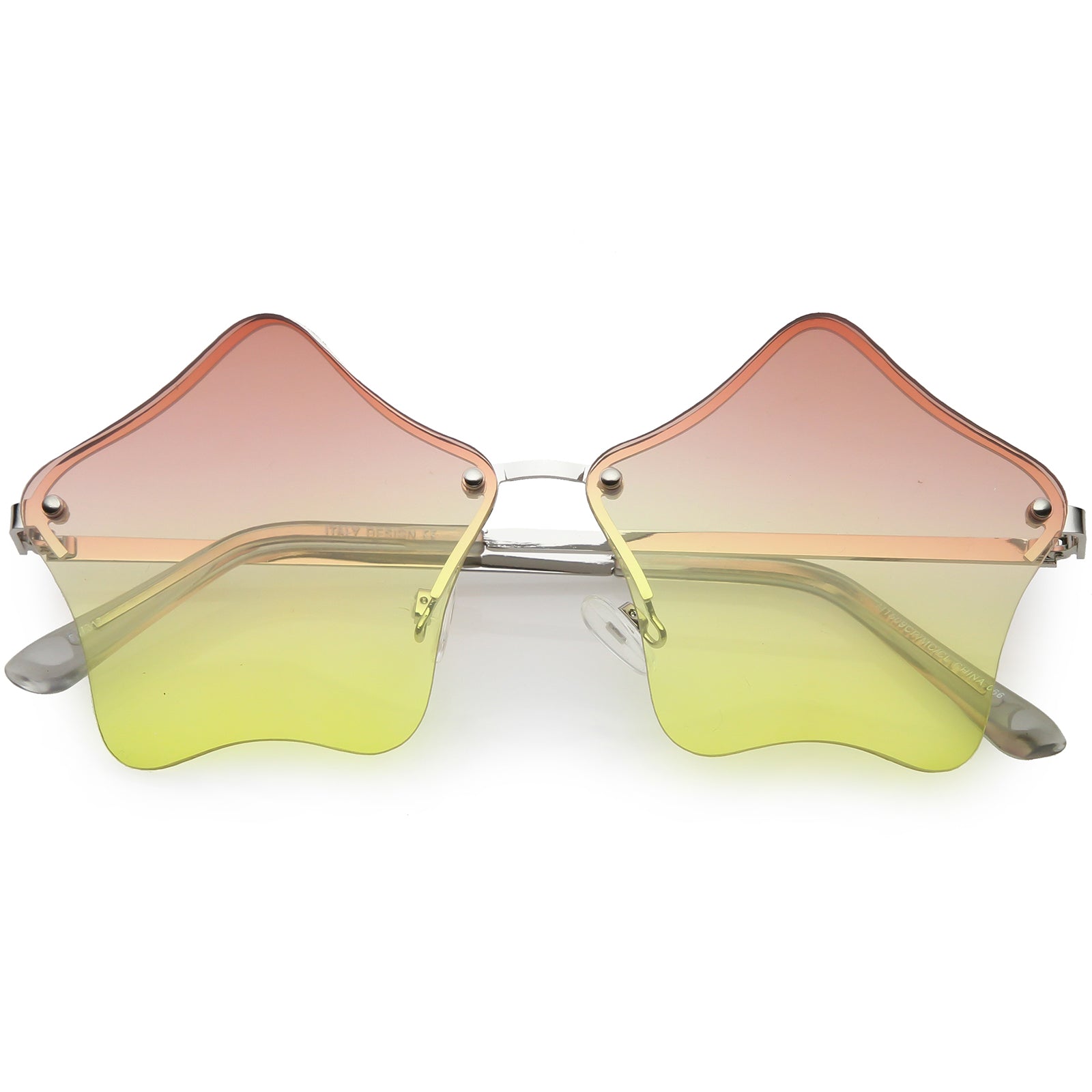 Silver / Pink Yellow