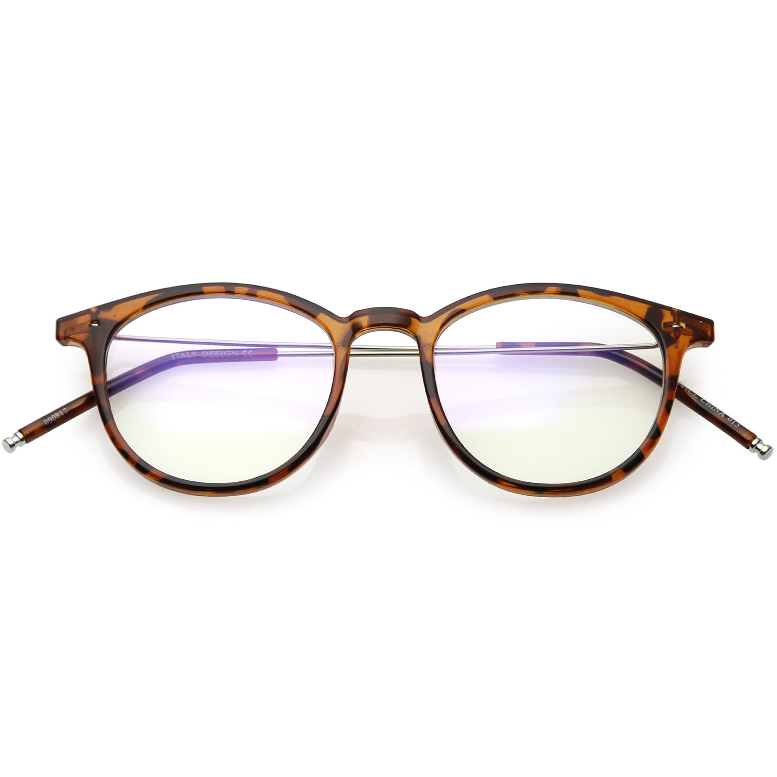 Tortoise Silver / Clear
