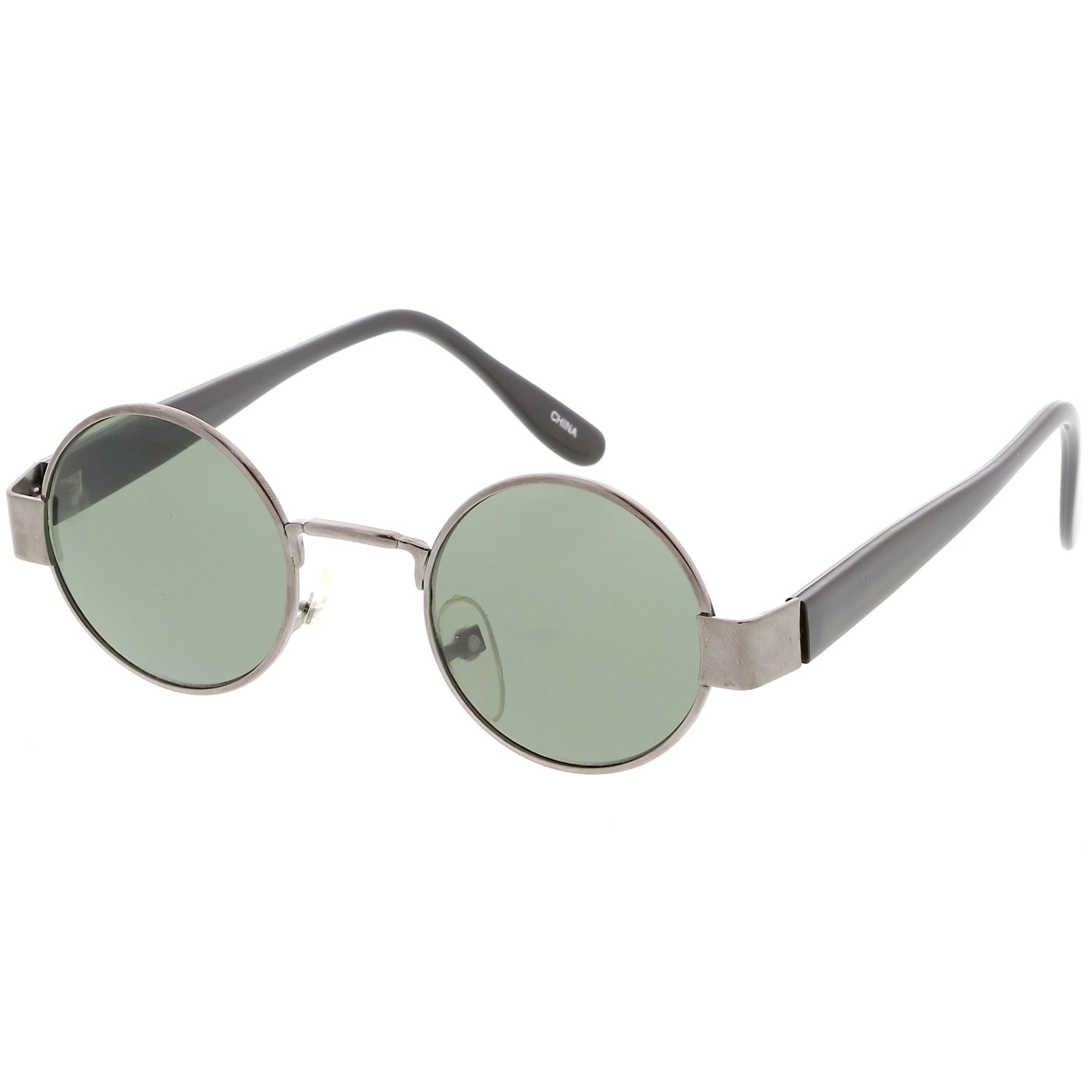 Gunmetal Black / Green