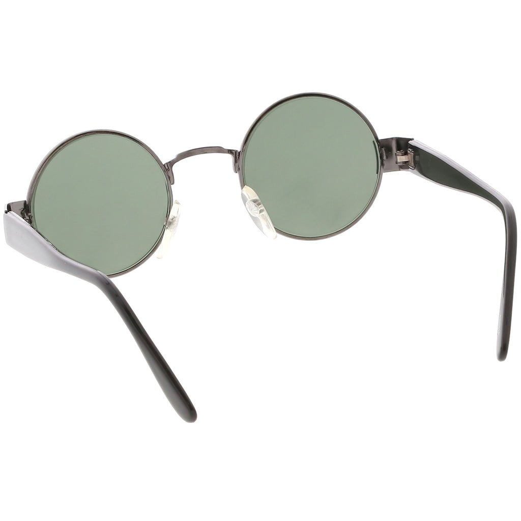 Gunmetal Black / Green
