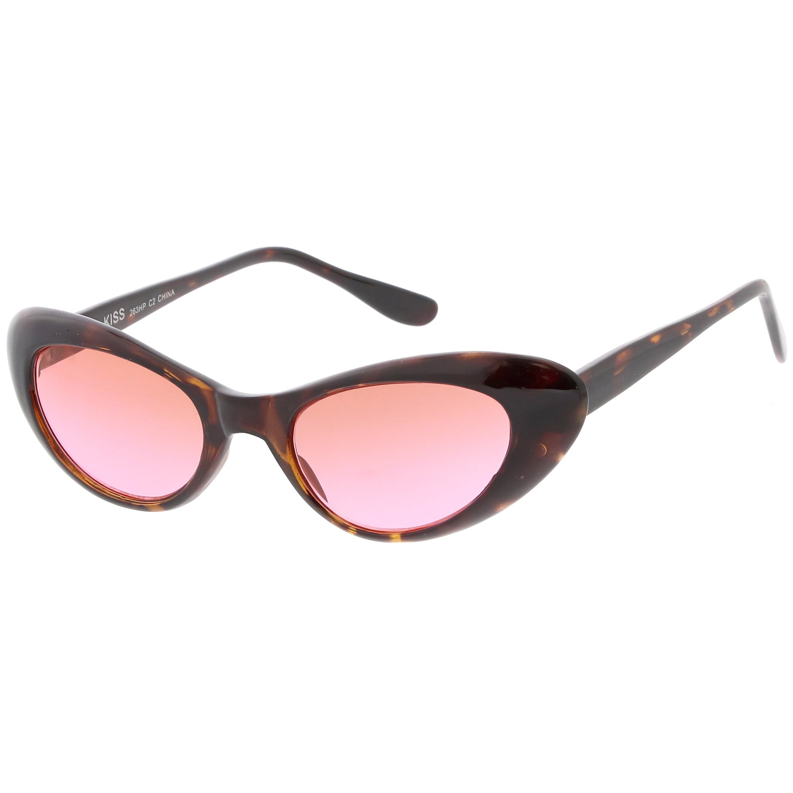 Tortoise / Orange Pink