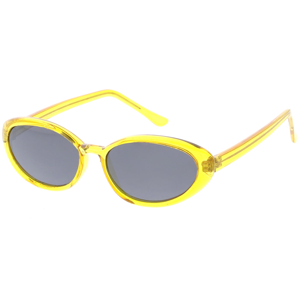 Yellow / Smoke Mirror