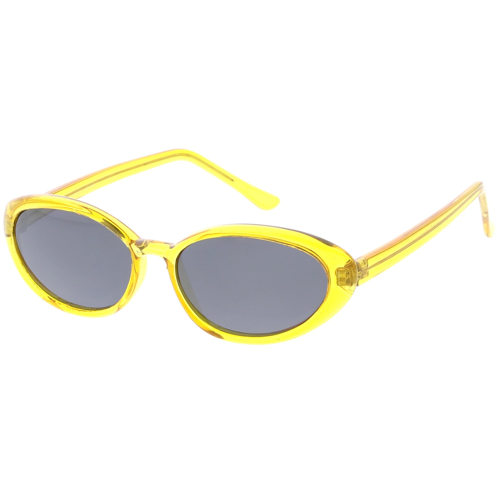Yellow / Smoke Mirror