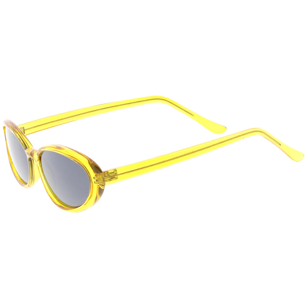 Yellow / Smoke Mirror