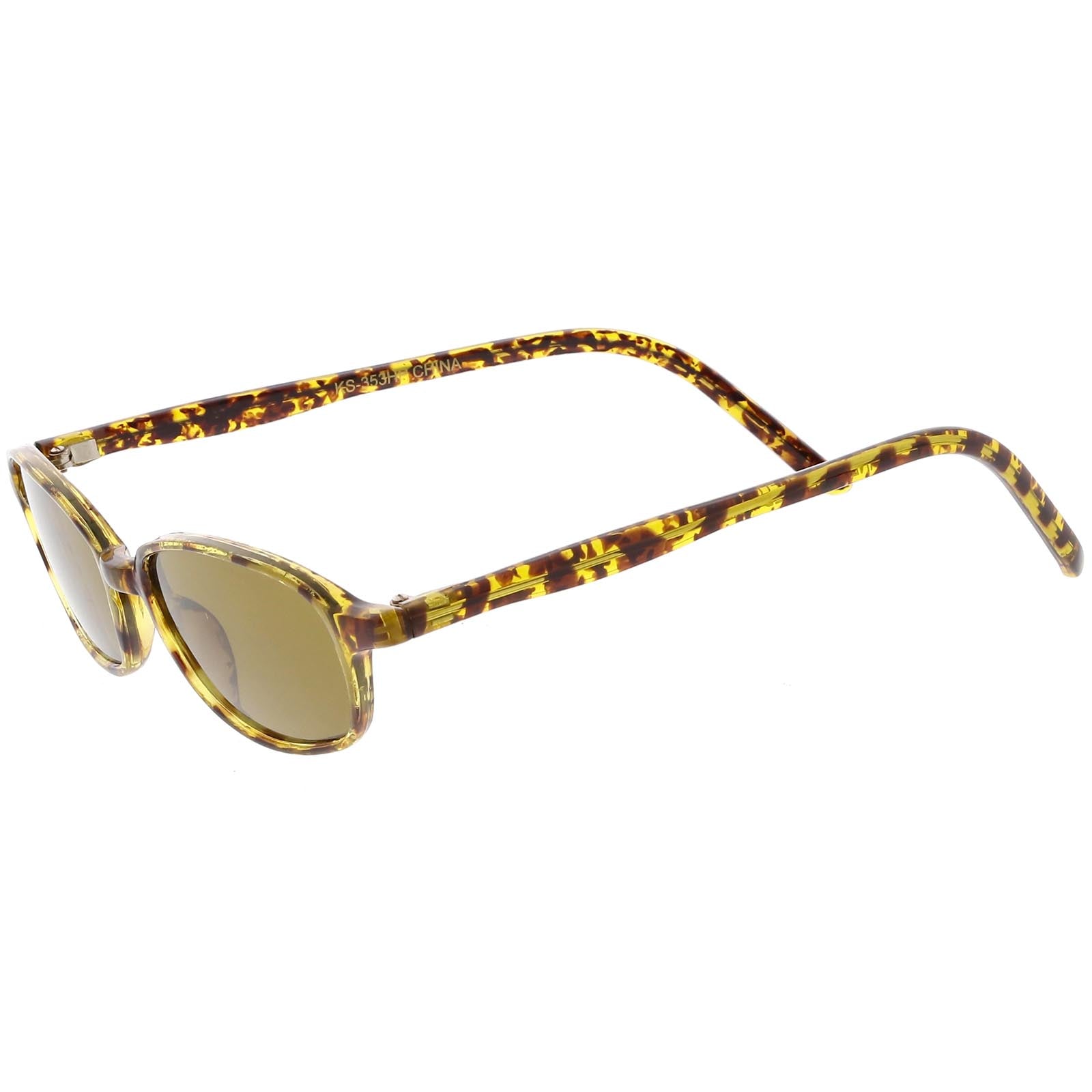 Yellow Tortoise / Brown