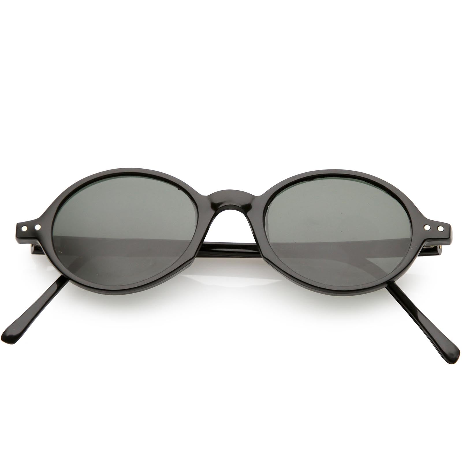 Vintage Black Grey Gradient Full Rim | 400% UV Protection | Premium &  Stylish Limited Edition Acetate Sunglasses for Men & Women (Small)