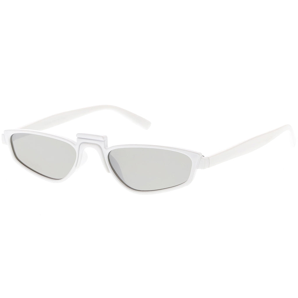 White / Silver Mirror