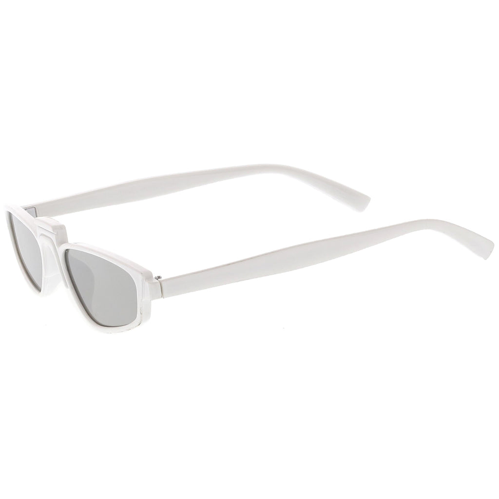 White / Silver Mirror