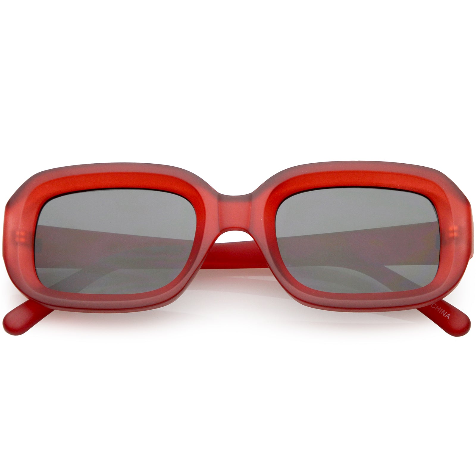 Matte Clear Red / Smoke