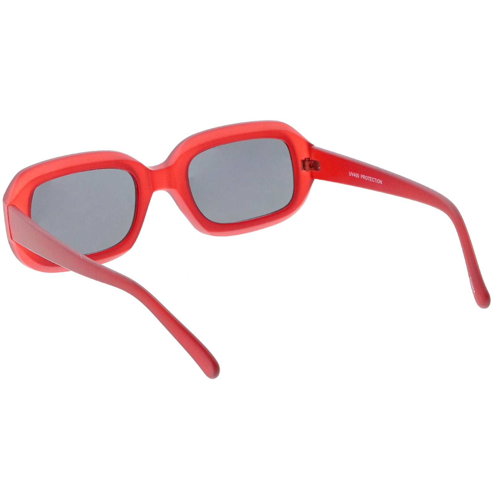 Matte Clear Red / Smoke
