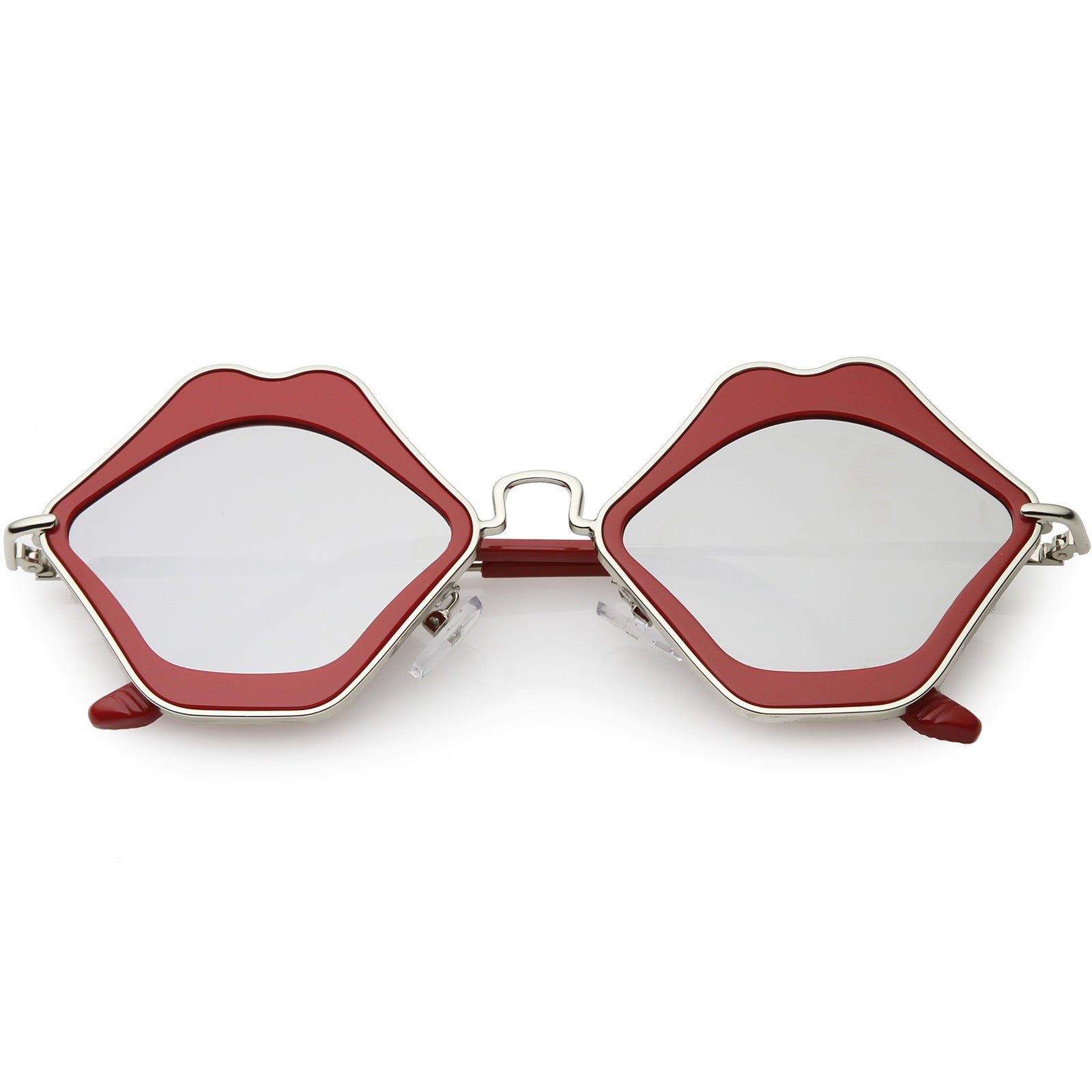 Red / Silver Mirror