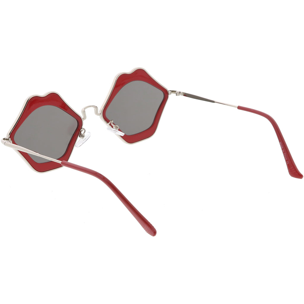 Red / Silver Mirror