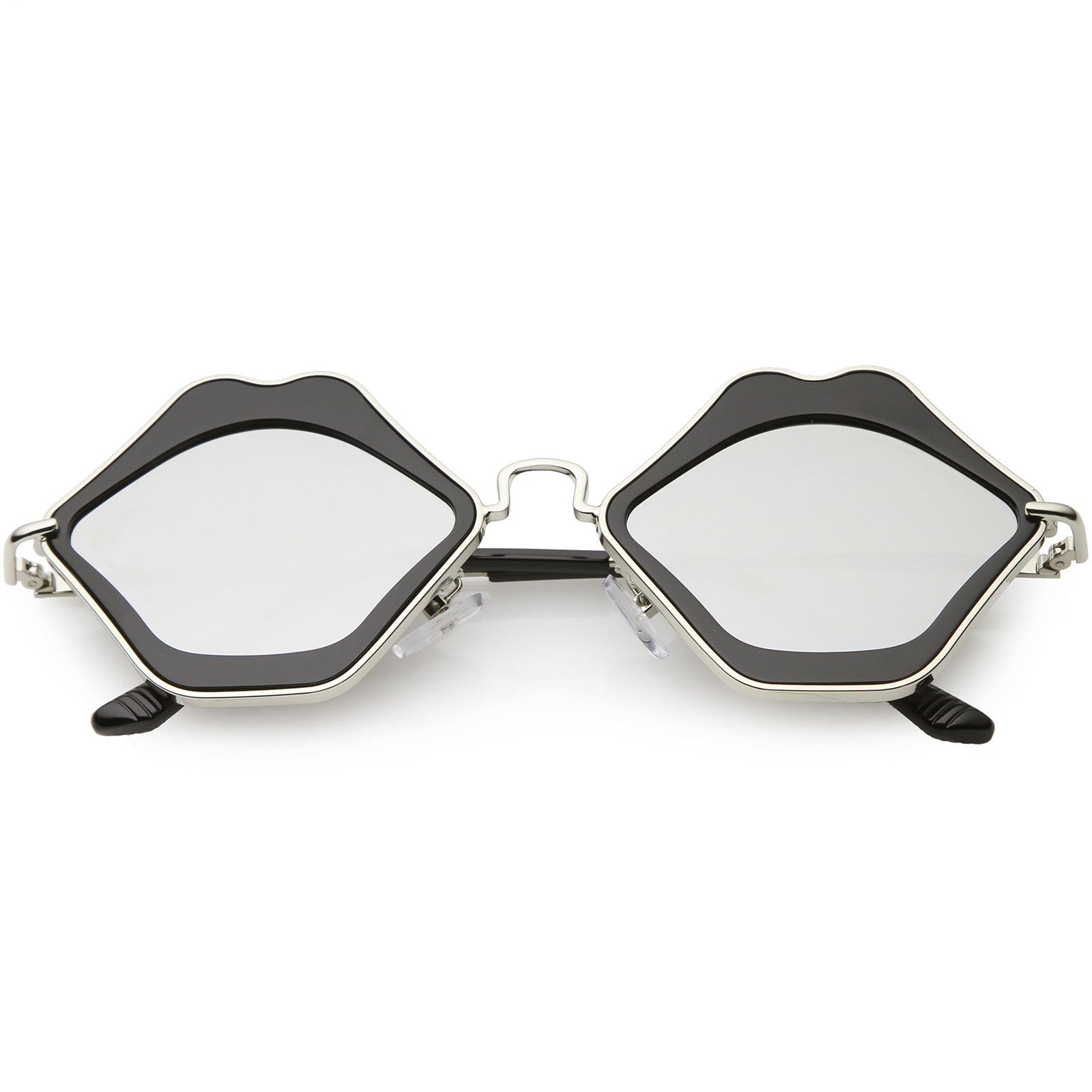 Black / Silver Mirror