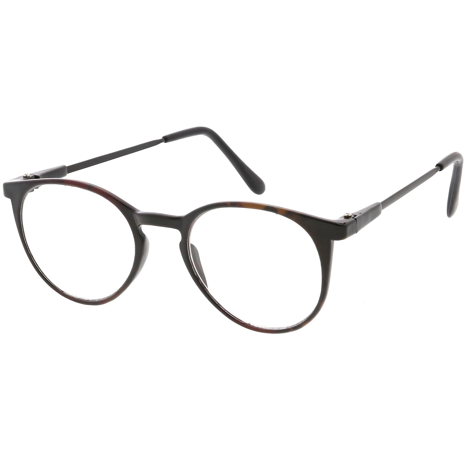 Matte Tortoise / Clear