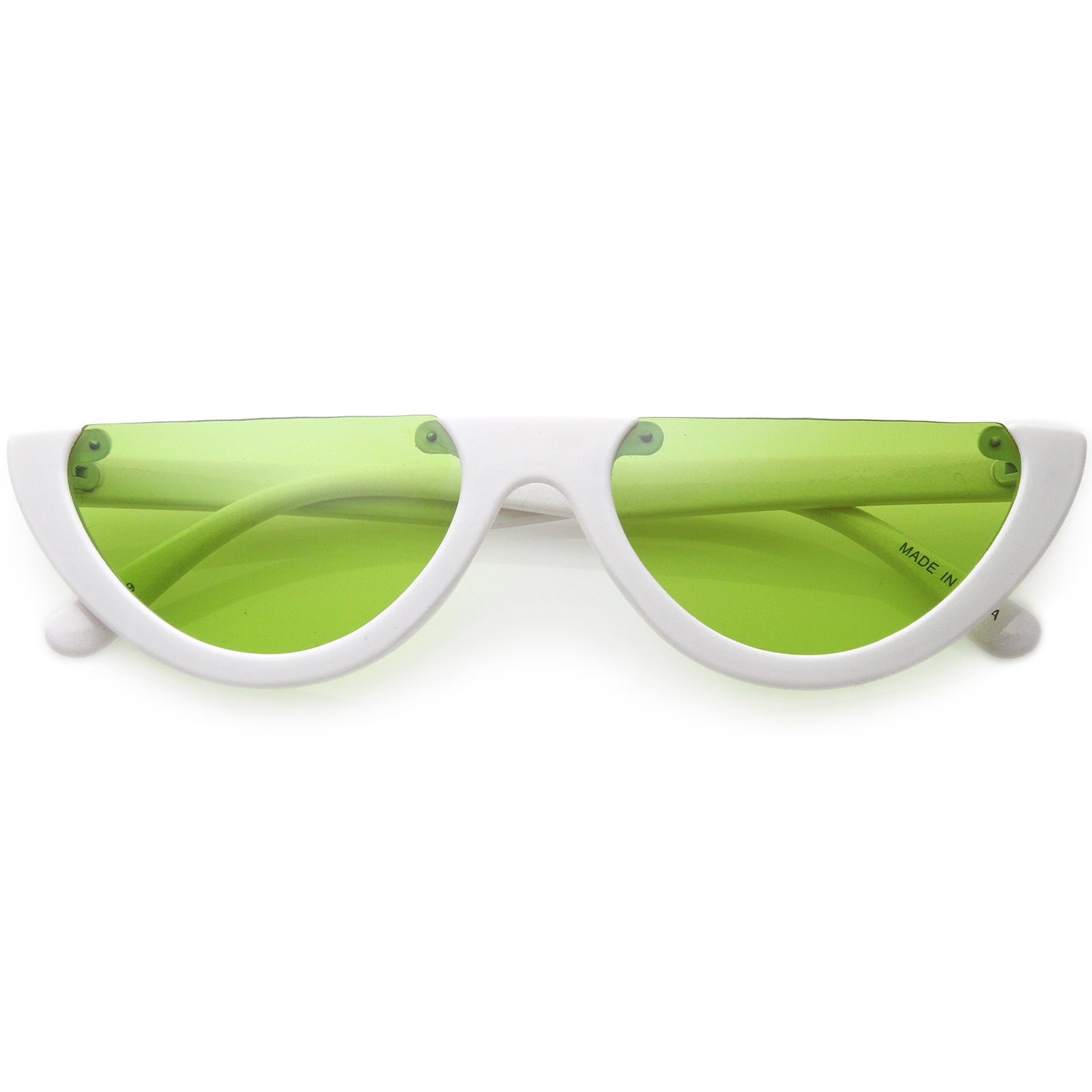 White / Green