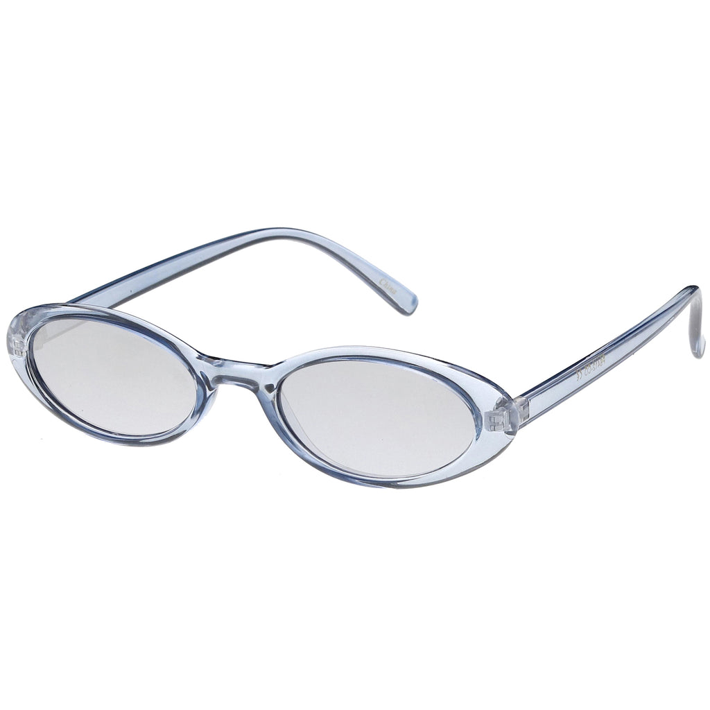 Blue / Silver Mirror