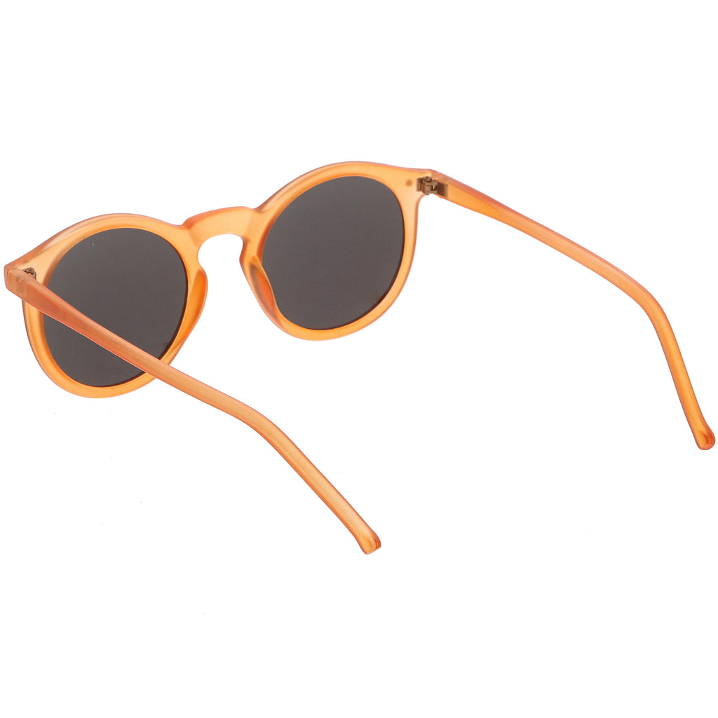 Matte Orange / Blue Mirror