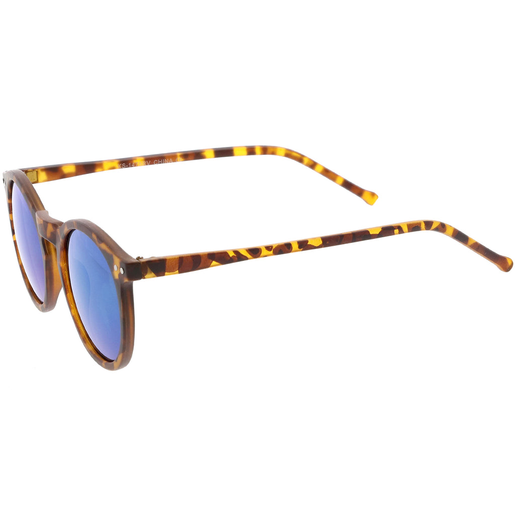 Matte Tortoise / Blue Mirror