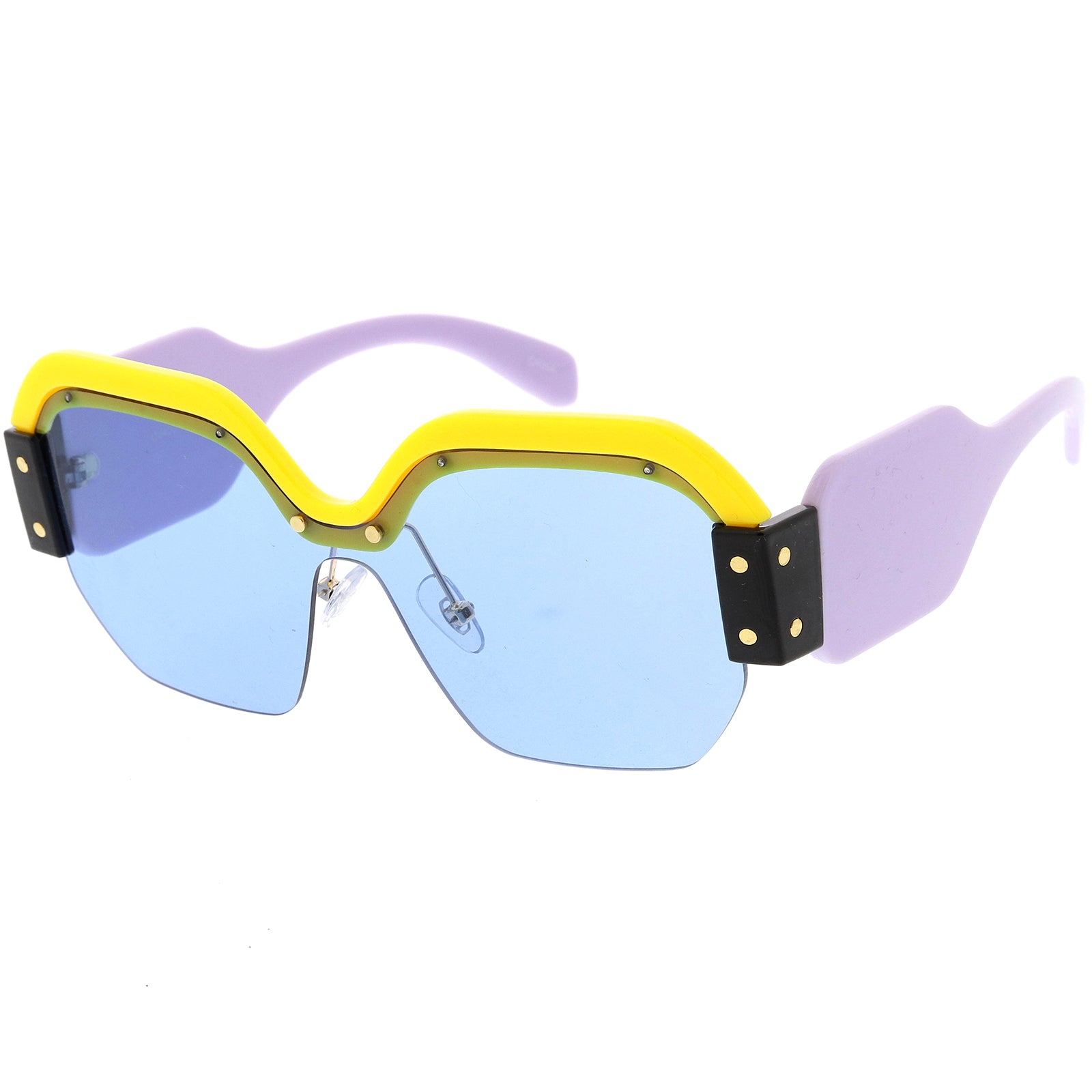 Yellow Lavender / Blue