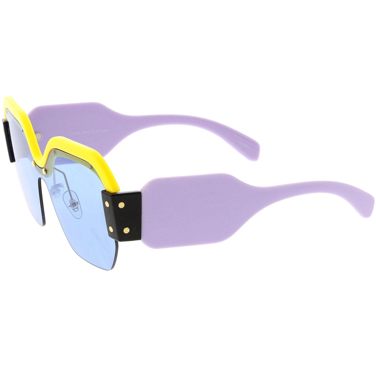 Yellow Lavender / Blue