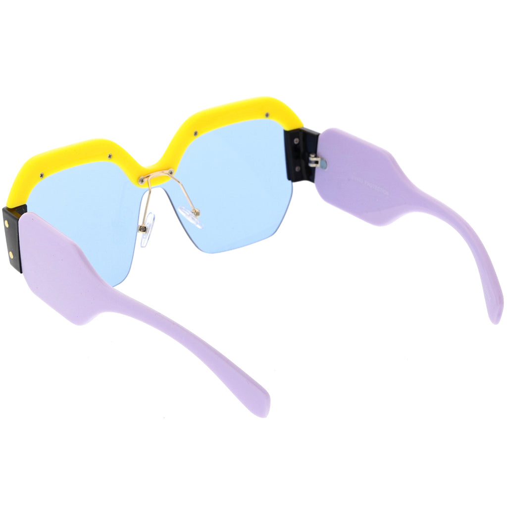 Yellow Lavender / Blue