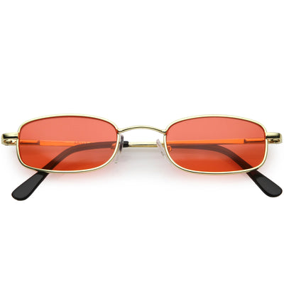 Slim rectangular sunglasses | PrettyLittleThing USA