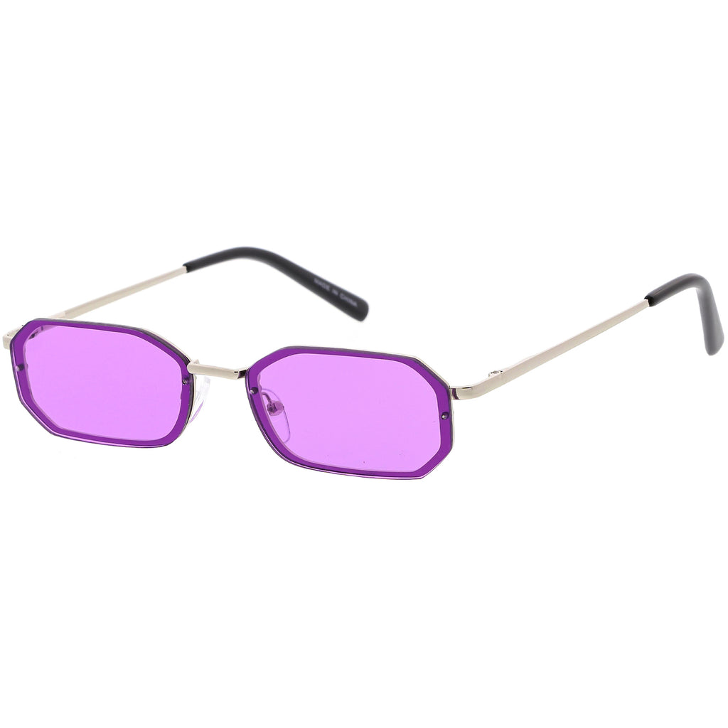 Silver / Purple