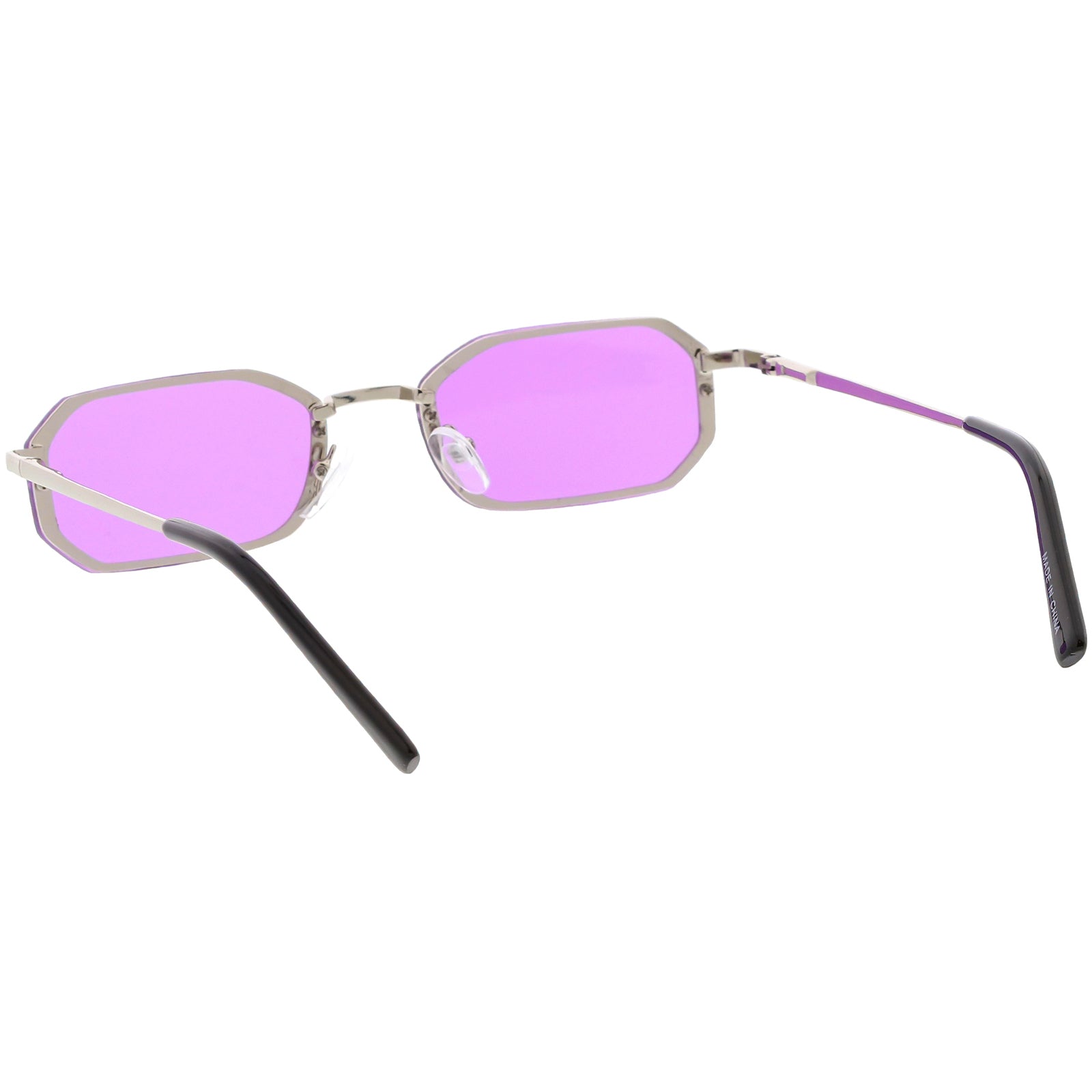 Silver / Purple