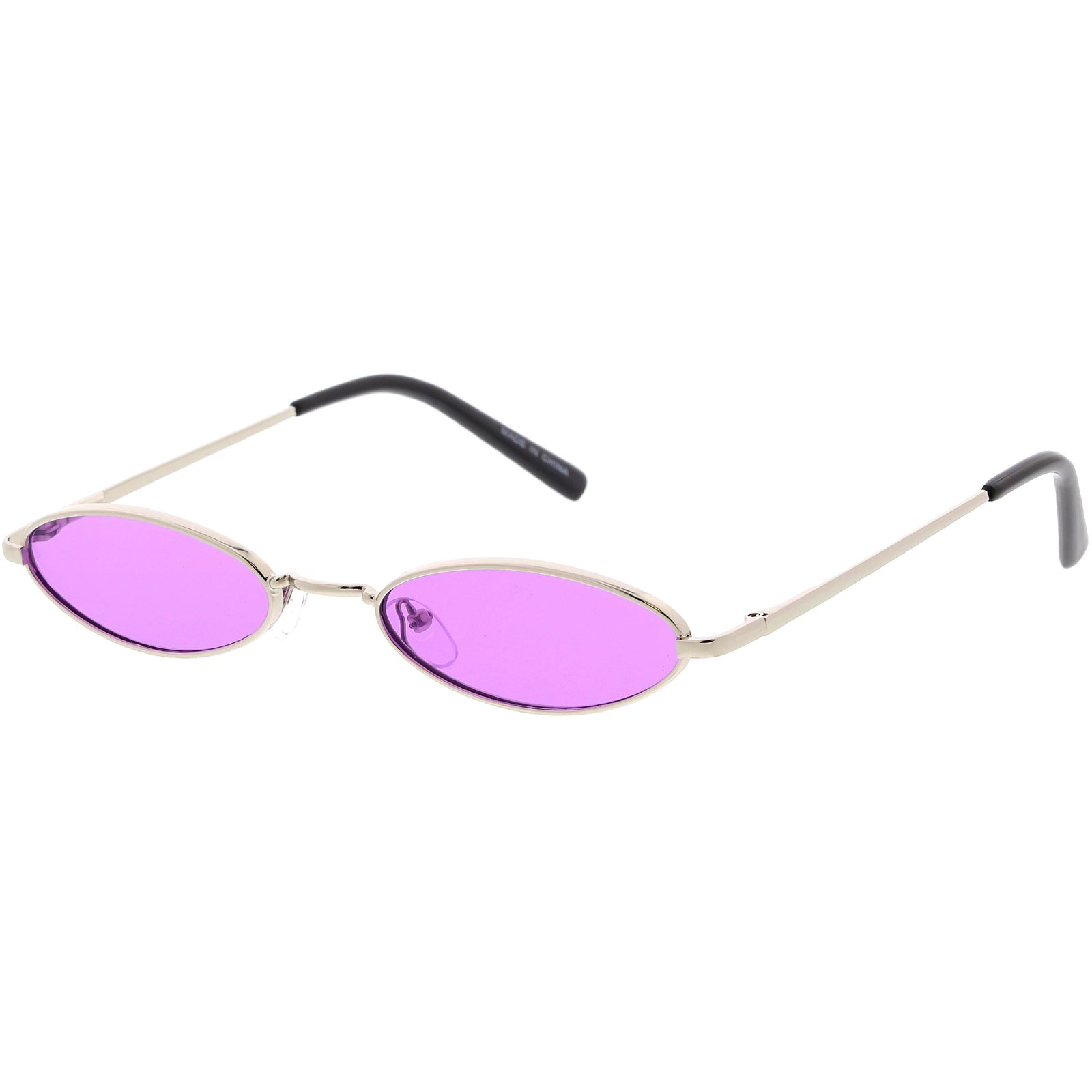 Silver / Purple