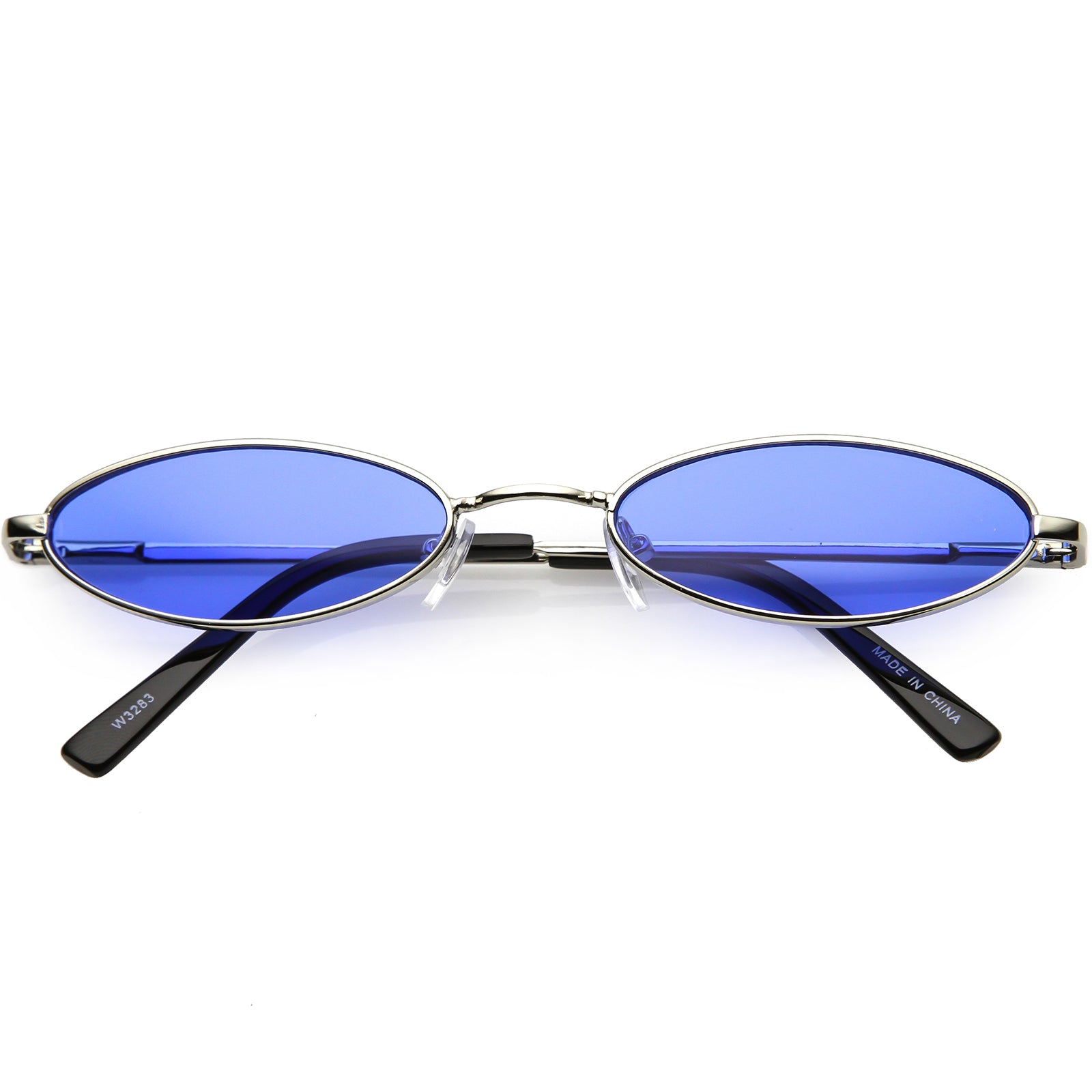 Silver / Blue