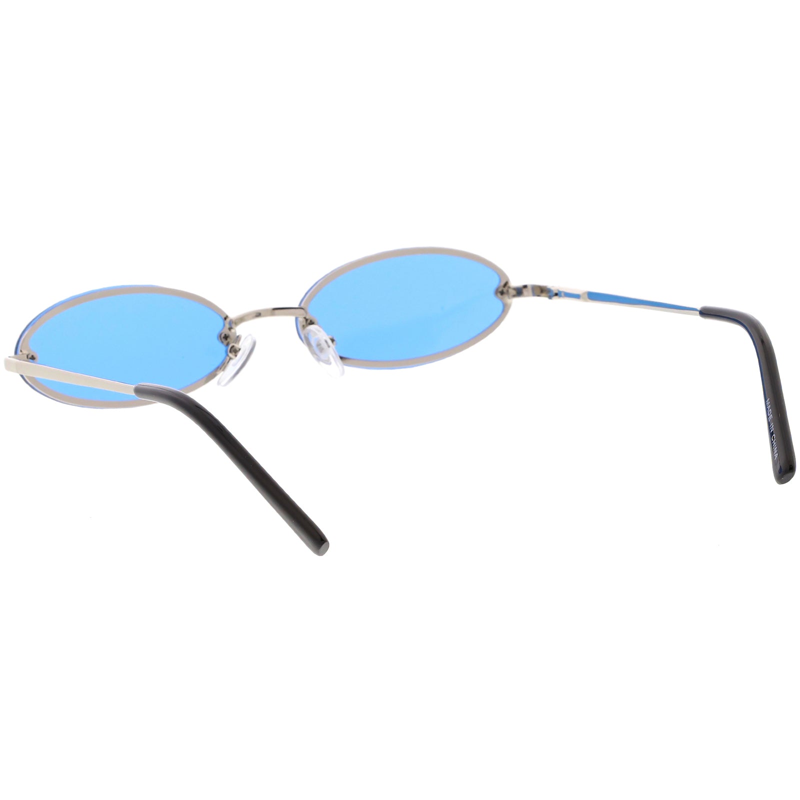 Silver / Blue